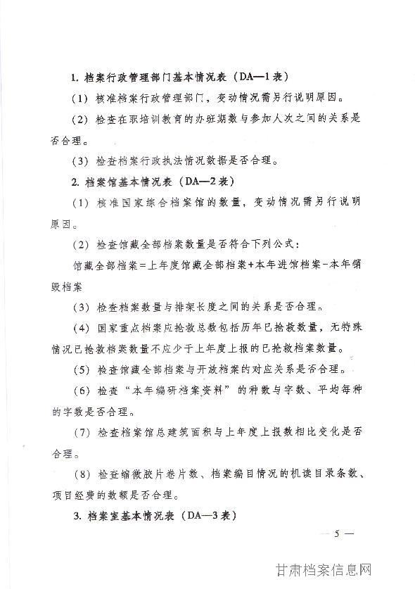 中共甘肃省委办公厅（甘肃省档案局）关于做好2019年度全省档案事业统计调查工作的通知_5.jpg