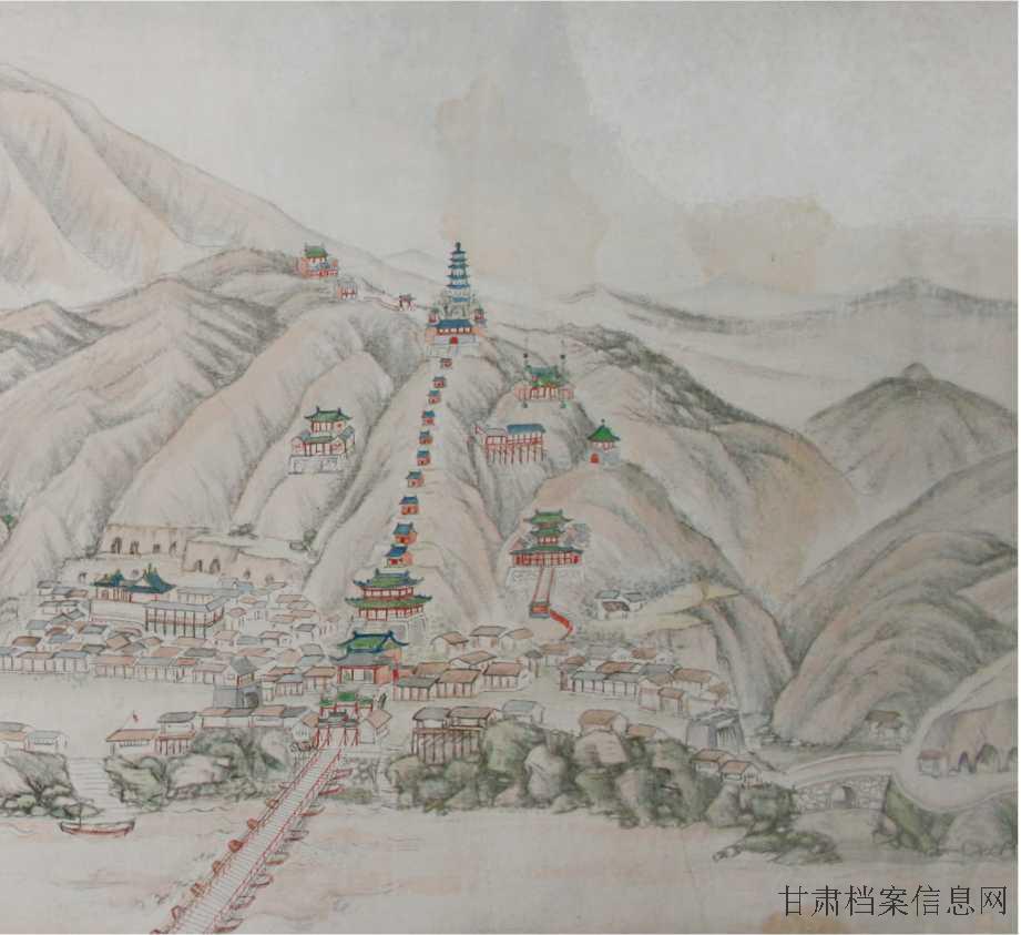 《白塔山镇远浮桥图》.jpg 《白塔山镇远浮桥图》.jpg